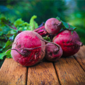 Radishes with Green Leaves
