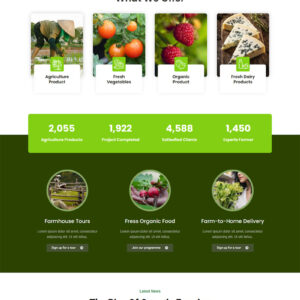Organic Agriculture WordPress Theme